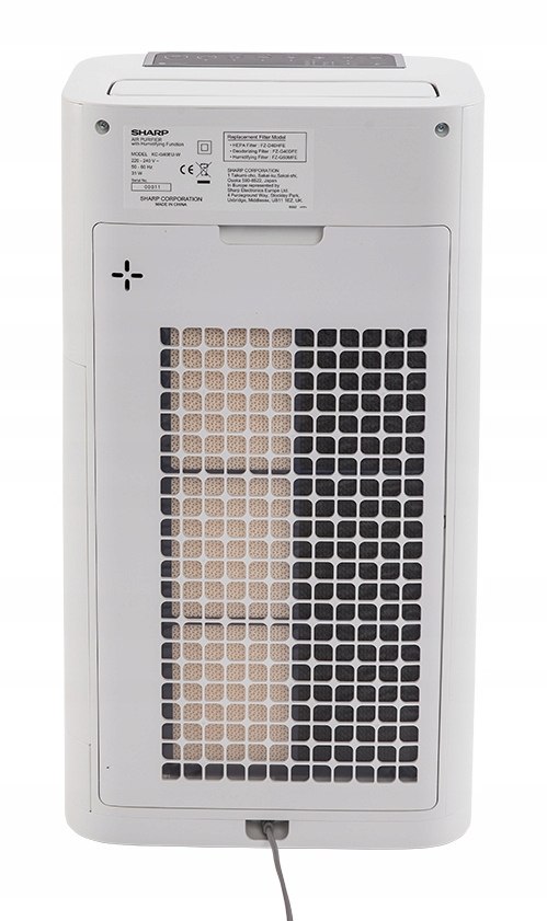Oczyszczacz powietrza Sharp KC-G40EU-W + nawilżacz Kolor dominujący biały